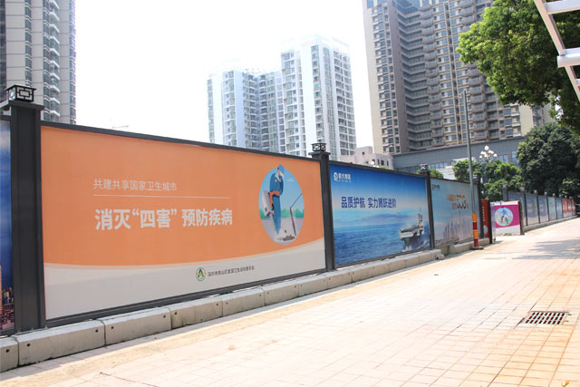 市政施工圍擋批發價格是多少，施工圍擋